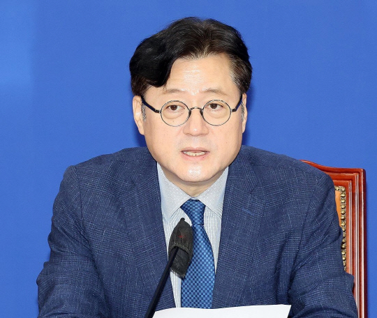 홍익표 더불어민주당 원내대표. [연합뉴스]